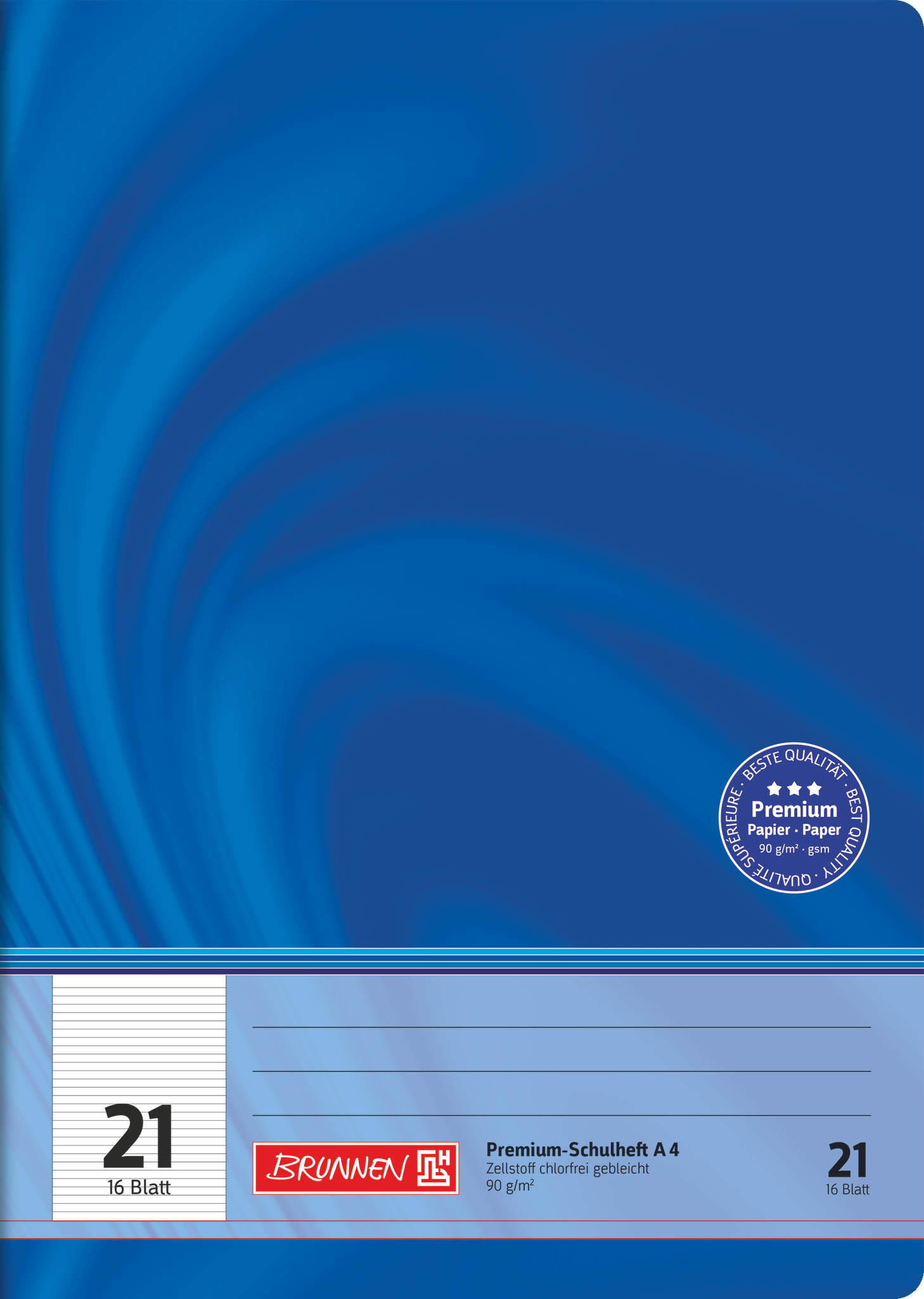 Schulheft A4 Vivendi L 21 16Bl Produktbild pa_produktabbildung_1 S