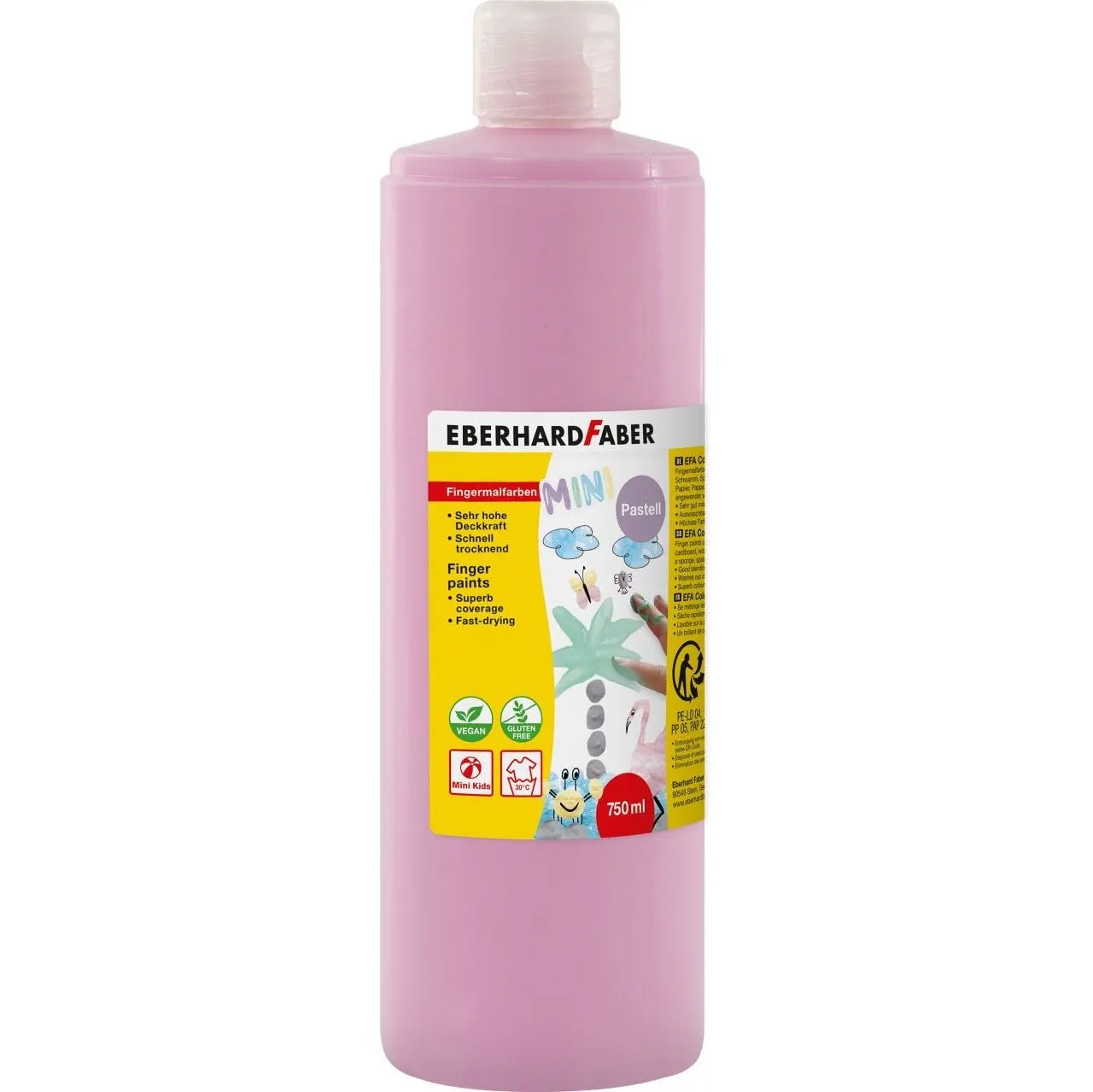Fingerfarbe 750 ml Flasche Produktbild