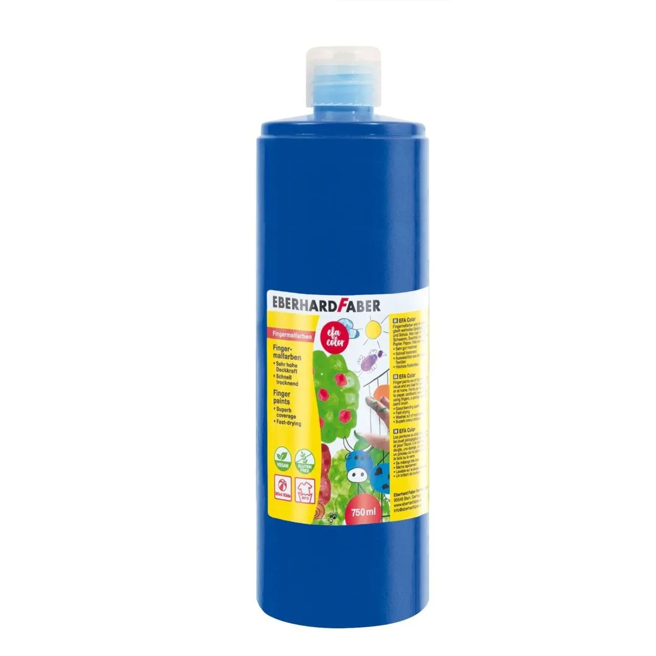 Fingerfarbe 750 ml Flasche Produktbild