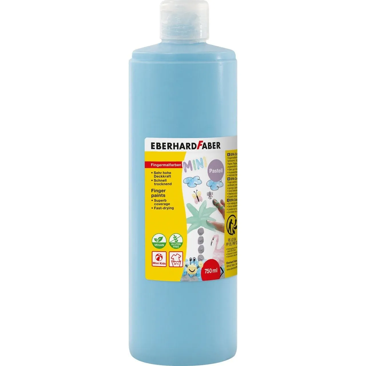 Fingerfarbe 750 ml Flasche Produktbild