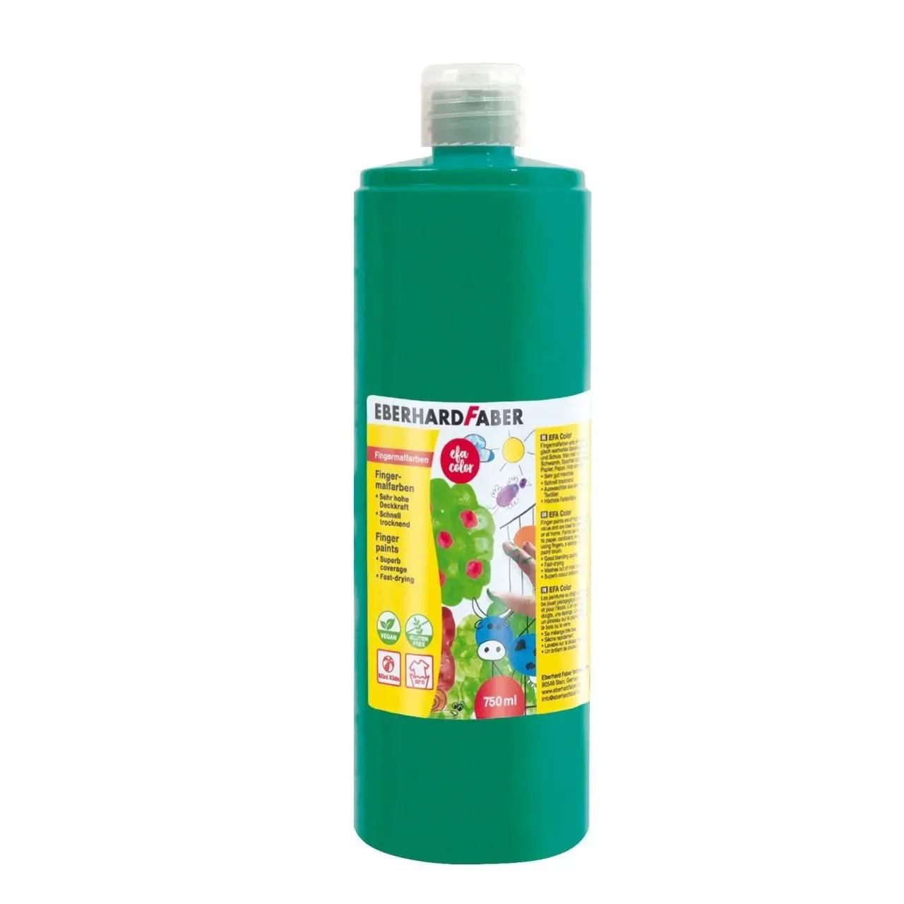 Fingerfarbe 750 ml Flasche Produktbild