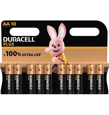 Duracell Batterie Plus AA Produktbild