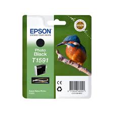 Epson T1591 Tintenpatrone Schwarz Produktbild pa_produktabbildung_1 S