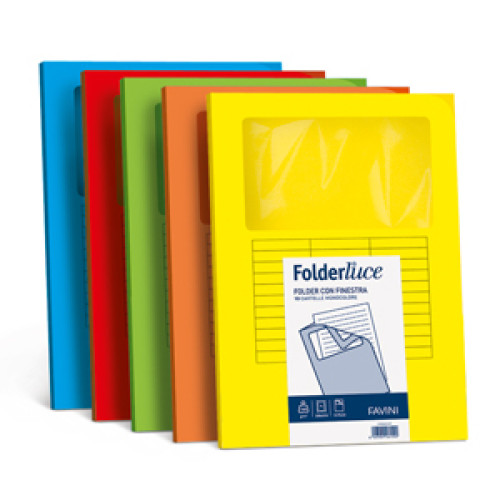 Favini Sichtmappen mit Fenster gelb Produktbild pa_produktabbildung_1 S