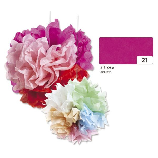 Seidenpapier Folia 50x70cm 20g/qm 5Stück altrosa Produktbild pa_produktabbildung_2 S