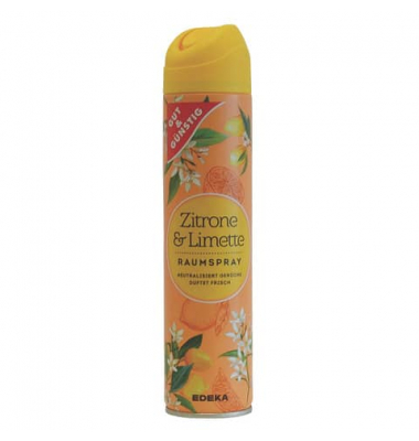 Gut und Günstig Duftspray Zitrone & Limette Produktbild