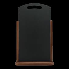 Securit RIO Tischkreidetafel Set schwarz braun Produktbild pa_produktabbildung_1 S