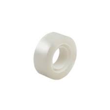Transparenter Klebestreifen auf einer Rolle mit 19 mm Breite und 33 m Länge.